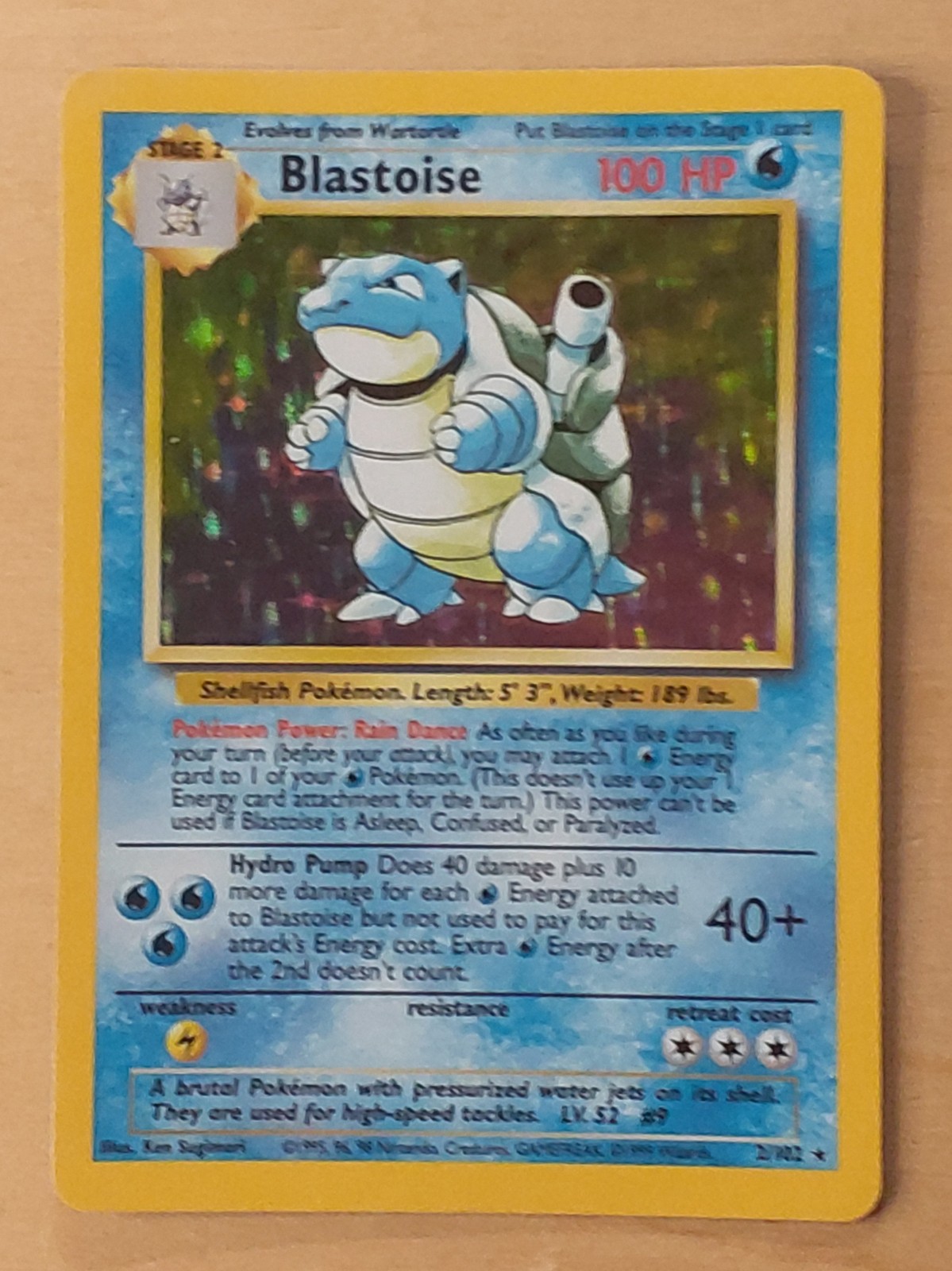 Blastoise - Base Set Shadowed