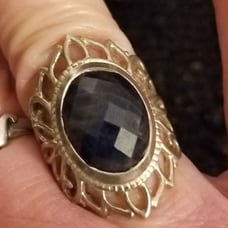 Vintage 925 Silver PTI Ring Firm Price