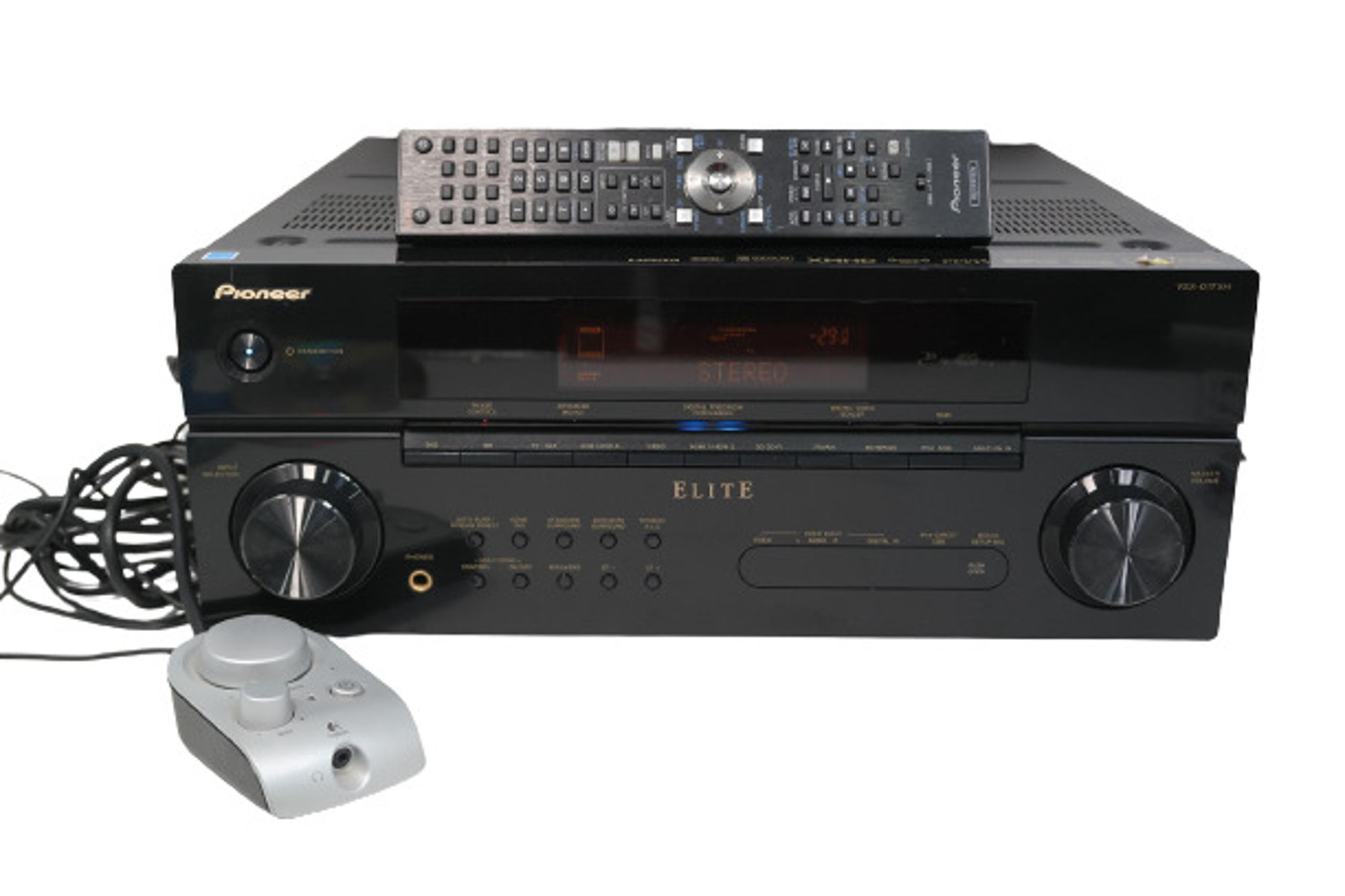 Pioneer Elite VSX-01TXH 7.1-Ch HDMI Receiver w/ Remote Bundle