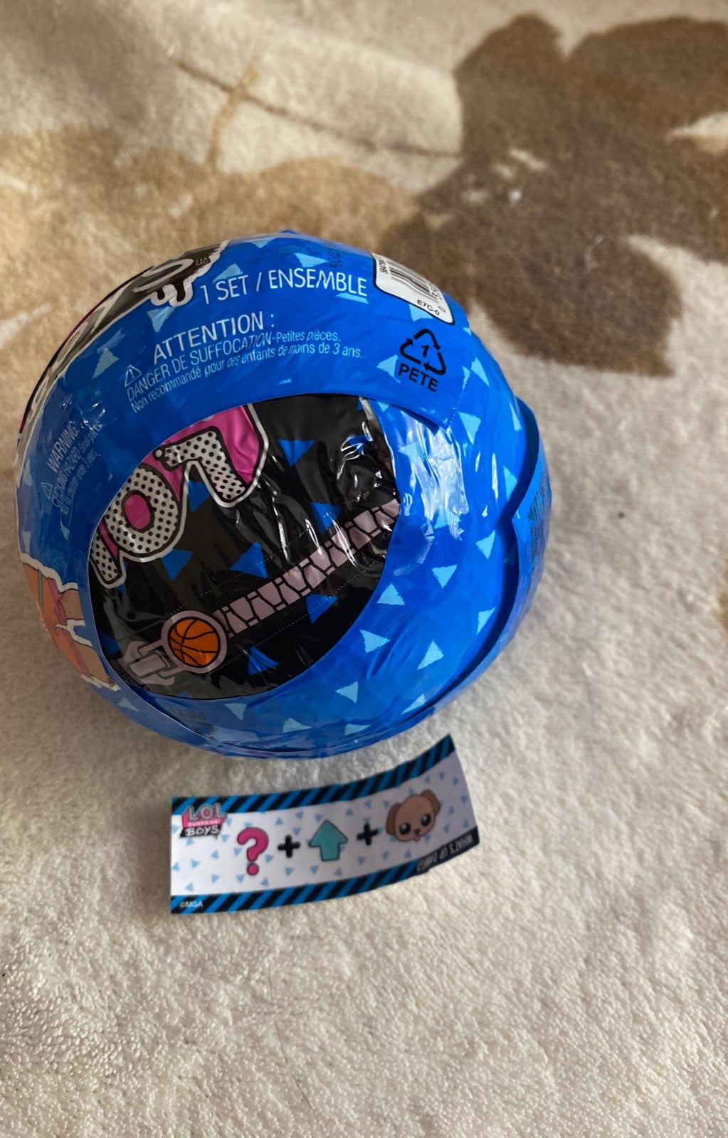 Lol surprise neon guy new in ball