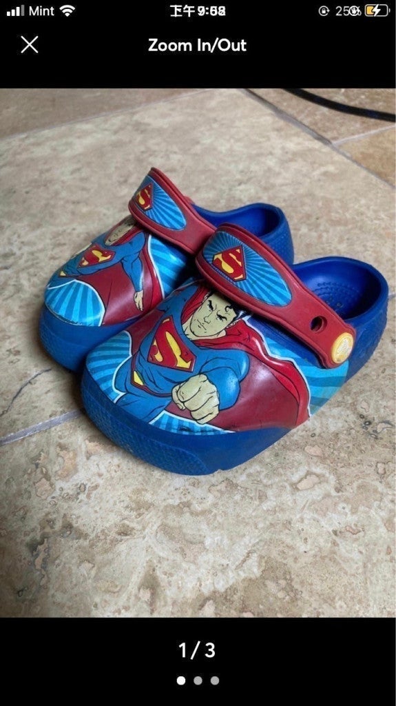 Crocs Superwoman Shoes for Boys Sizes 2T 5T Mercari