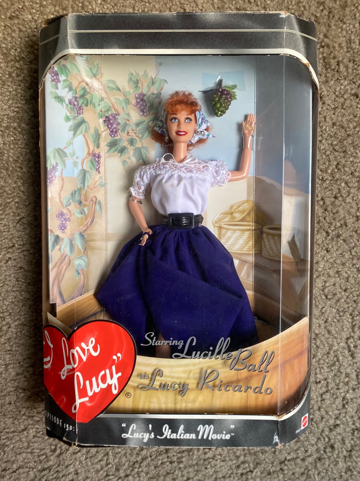 I Love Lucy “Lucy’s Italian Movie” Barbie Doll