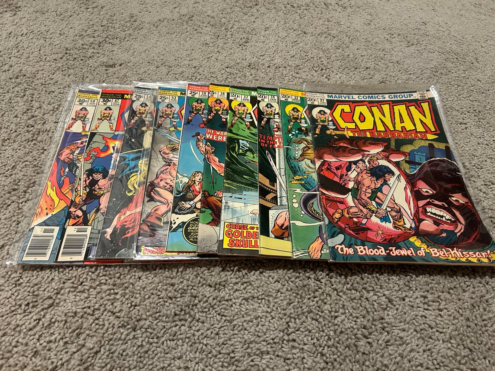 Conan The Barbarian 27, 32, 34, 37, 38, 39, 53, 56, 67, 68
