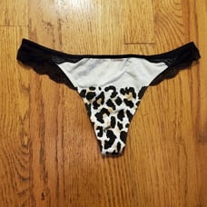 Vintage Y2k/2000's PINK VS Cheetah Print Thong