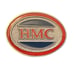 Vtg Belt Buckle HMC Holland Mining Corporation Solid Brass 1980s USA Made