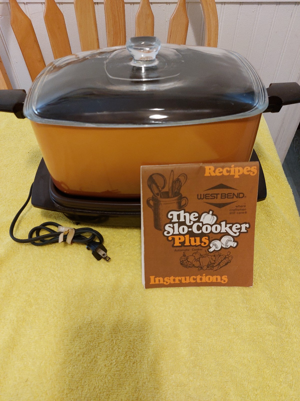 West Bend Slow Cooker Plus Vintage 1976