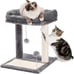 Road Cat Scratching Post Bed, Featuring with Soft Perch Sisal-Covered