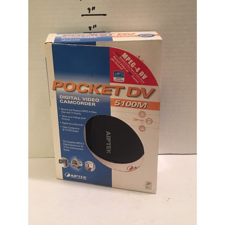 Aiptek Pocket DV Digital video camcorder 5100M
