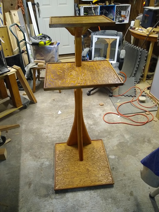 3-Tier Media Shelf