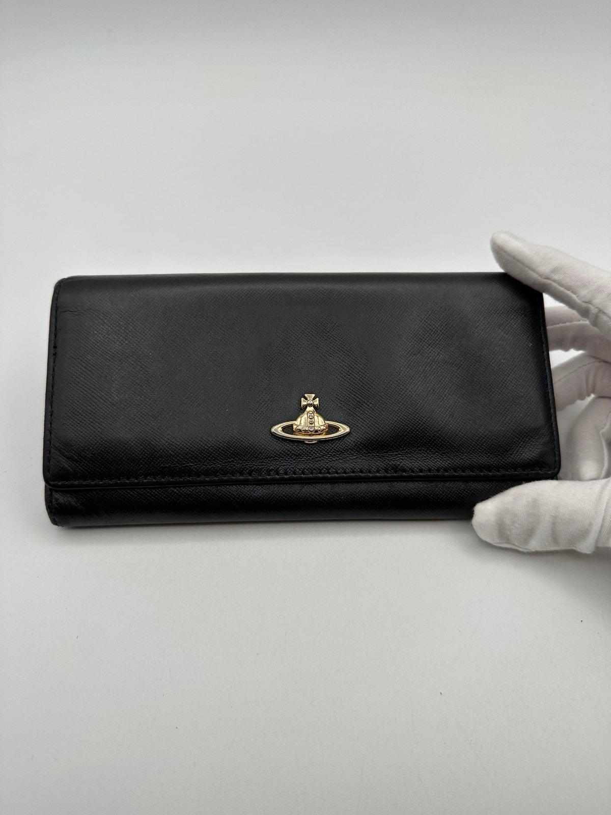 Vivienne Westwood Long Leather Wallet