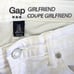 GAP Girlfriend Optic White Denim Jean, size 6