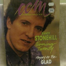 Randy Stonehill August 1990 CCM MAGAZINE very good shape Christian music
