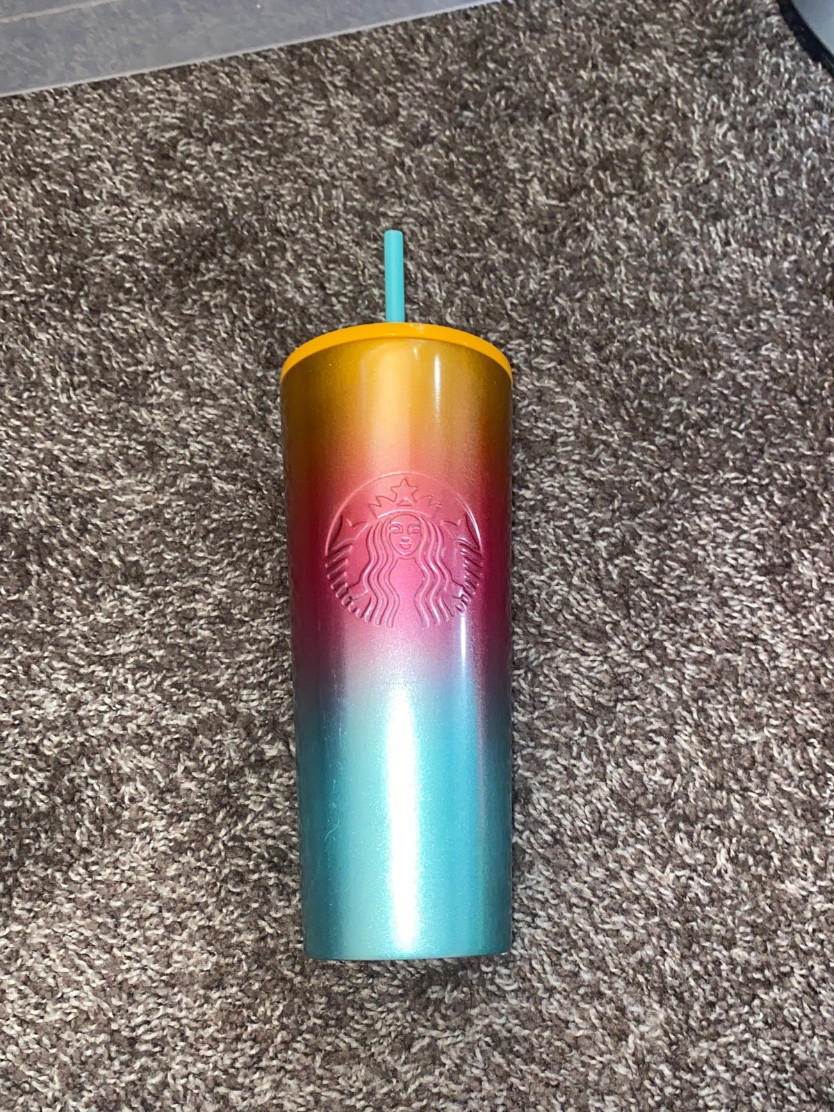 Venti Mexico Edition Rainbow Sherbert Starbucks Cup