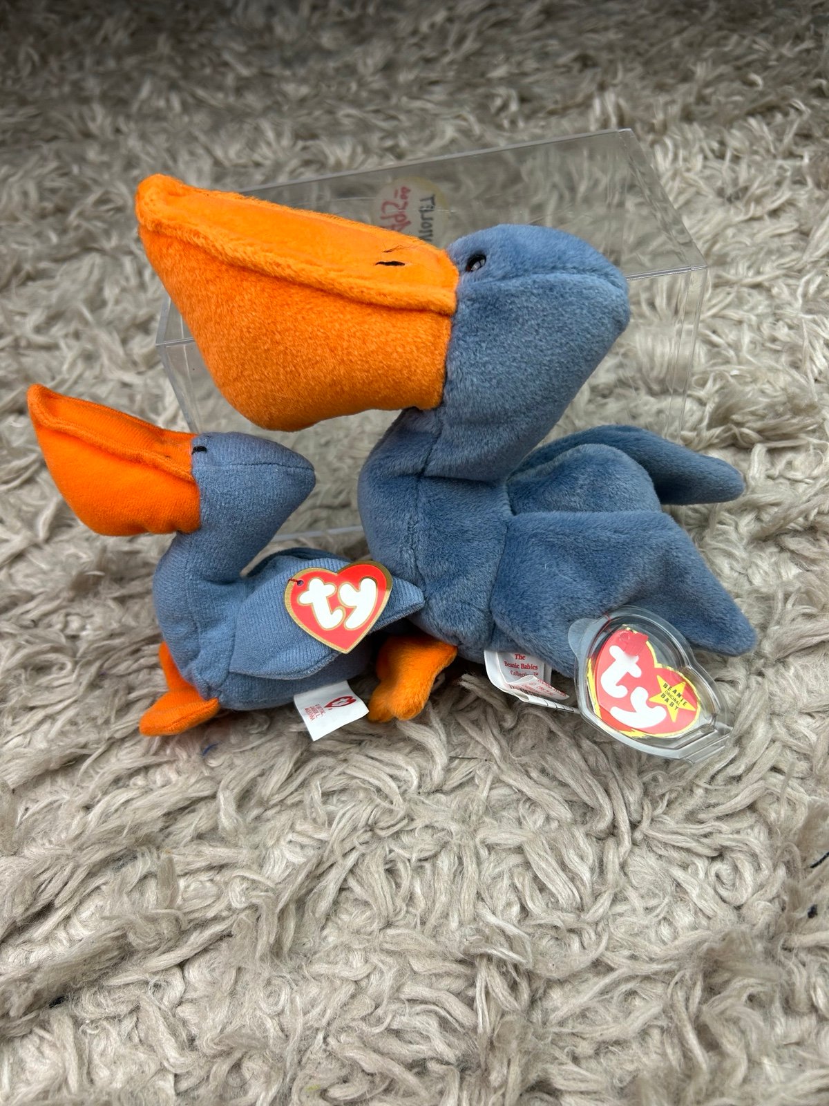 TY Beanie Baby Scoop Very Rare 1996 PVC w/ 1993 ‘Scoop