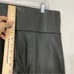 7 for All Mankind Black Faux Leather Soft Stretch Pull-on Pants XL