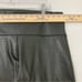7 for All Mankind Black Faux Leather Soft Stretch Pull-on Pants XL