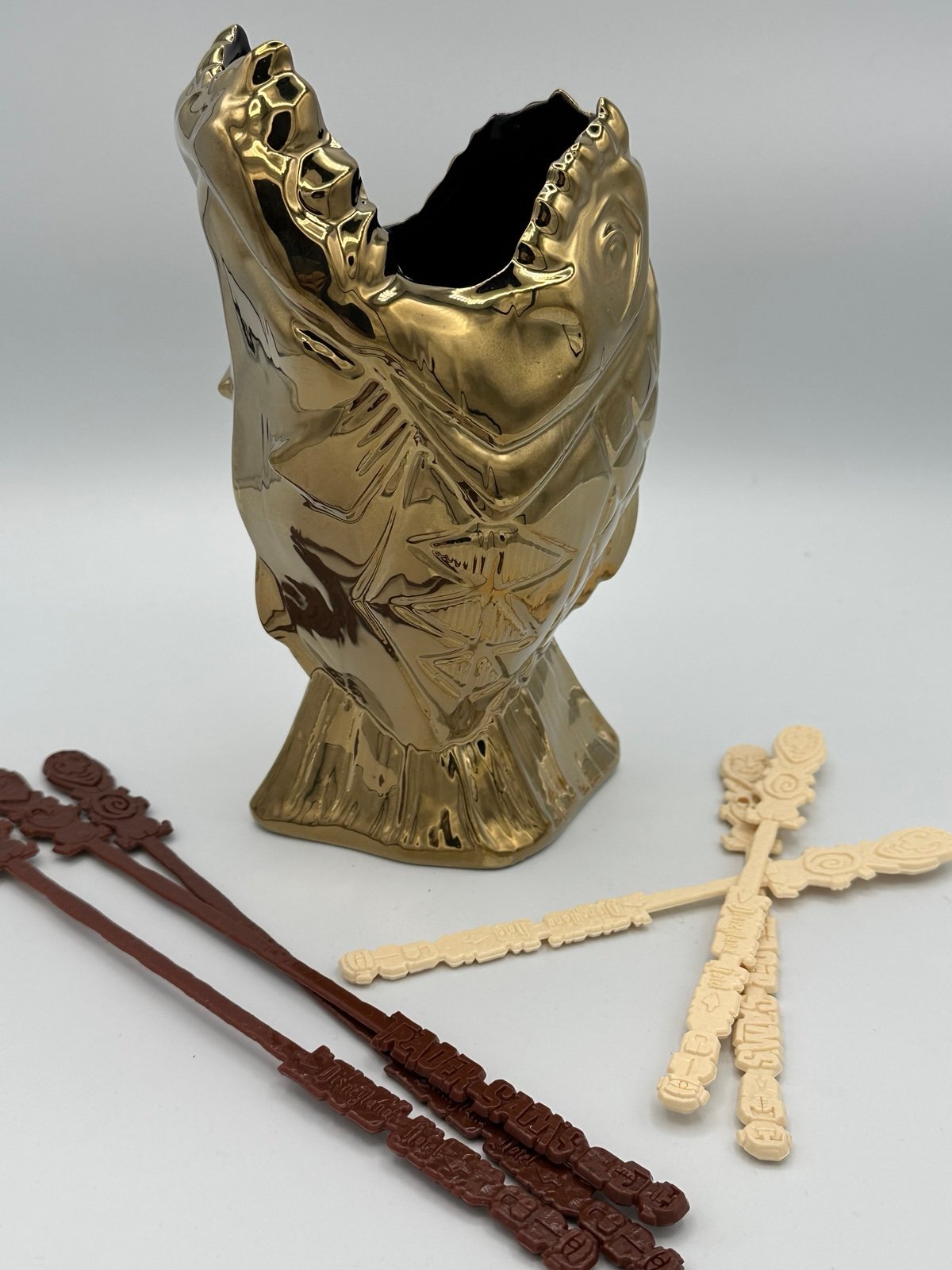 Disney Trader Sam’s Golden Piranha Tiki Mug