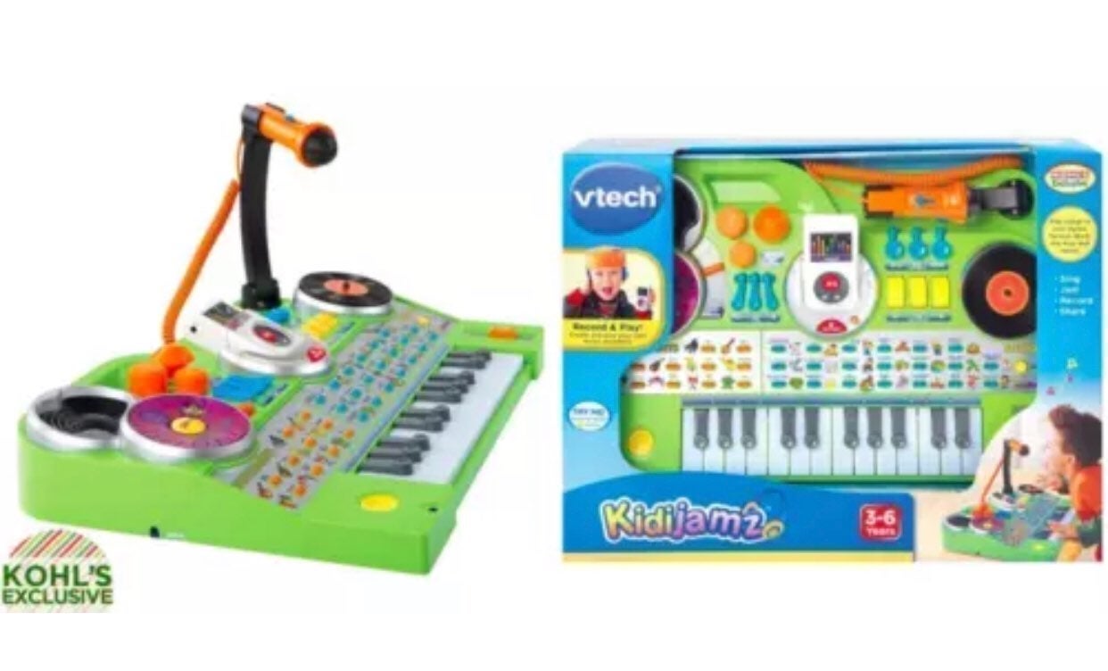 NIB vtech Kidijamz Piano & Recorder