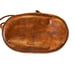 Valentina Made in Italy Genuine brown leather women's shoulder tote bag purse
