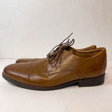 Clarks Whiddon Tan Oxford Dress Shoes 14