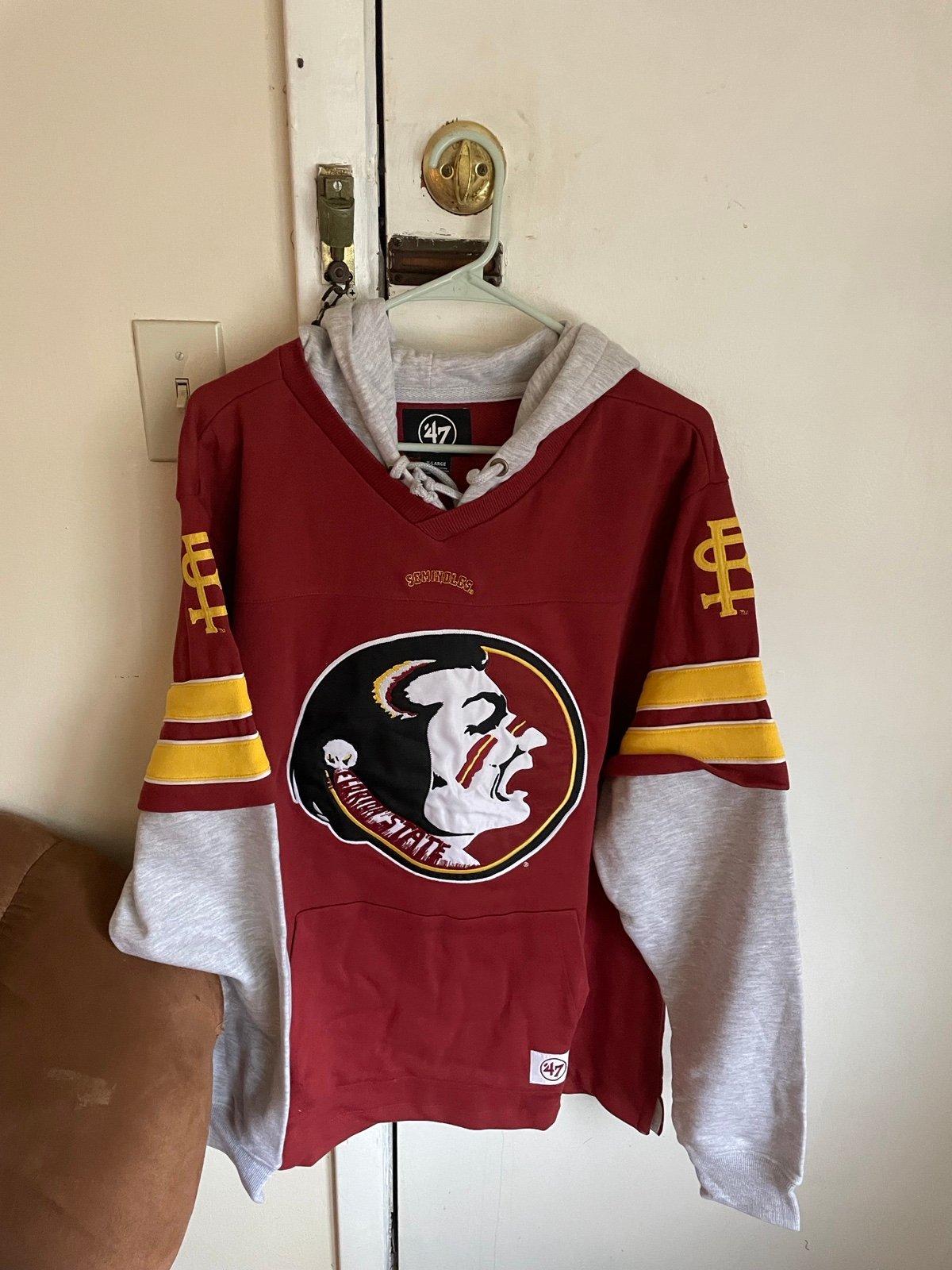 Florida State Seminoles 47 brand men’s NCAA hoody XL