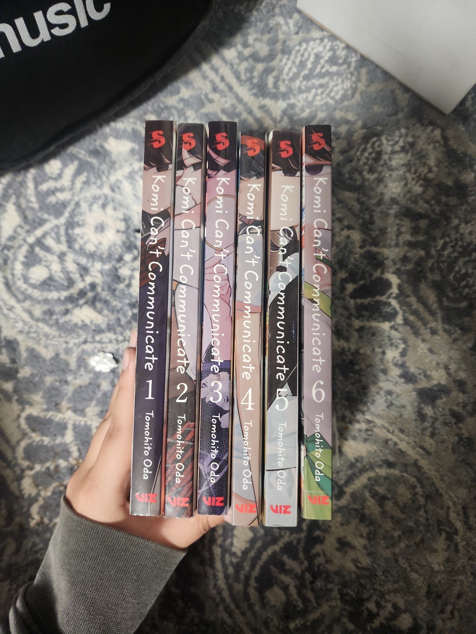 Komi Can't Comunicate Manga Volumes 1 - 6