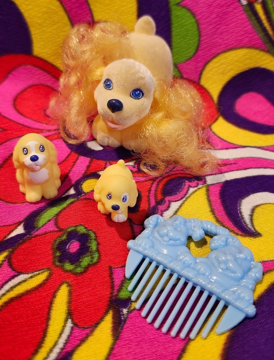 My Little Pony Li'l Litters Sweet Spaniel Dog Puppy Family