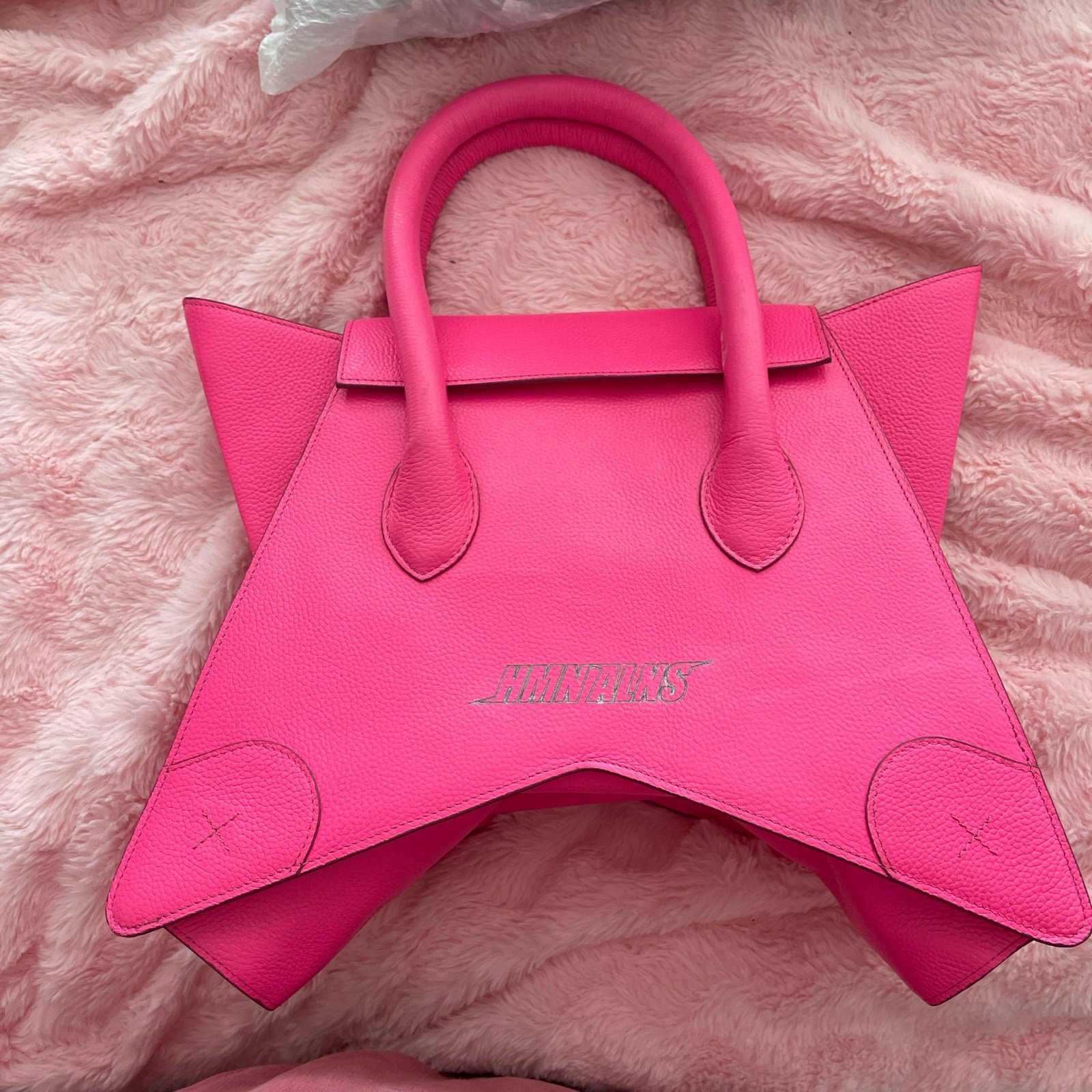 HMN ALNS Origami bag hot pink