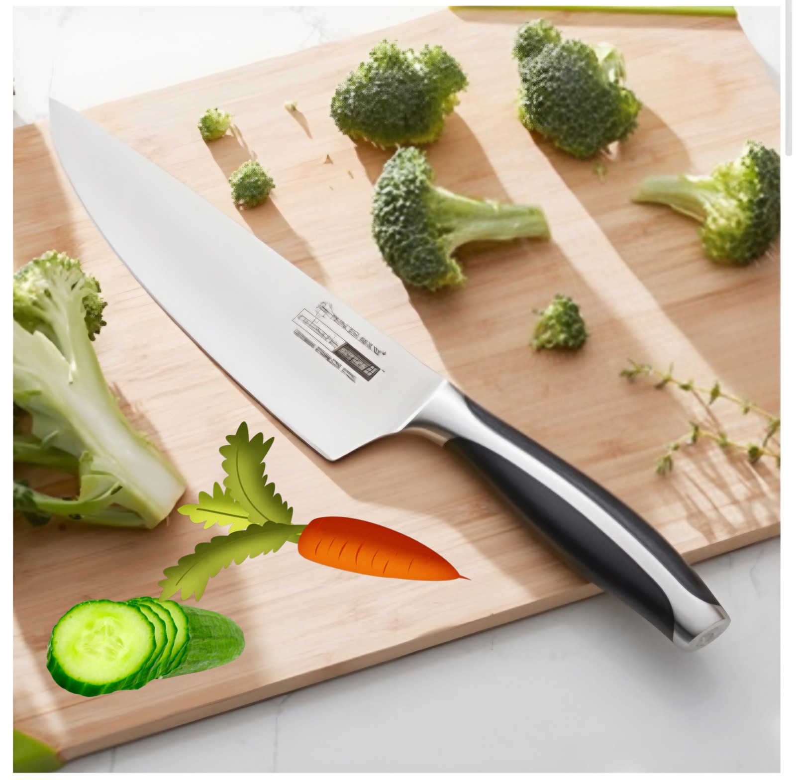 Princess House Culinario Series II™ Cutlery 8 Chef's Knife 3734