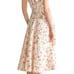 POLO Ralph Lauren Womens Linen Floral Sweet Pea Garden Party Midi Dress Size 14