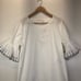 See by Chloe ruffle sleeve shift dress white - size 38 (US 6)