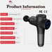 Massage Gun,20 Speeds & 6 Interchangeable Heads Percussion Massager for Athletes