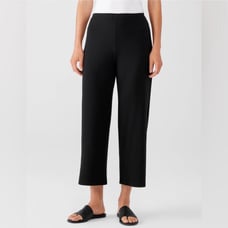 NWT Eileen Fisher Stretch Jersey Knit Straight Pant