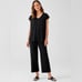 NWT Eileen Fisher Stretch Jersey Knit Straight Pant