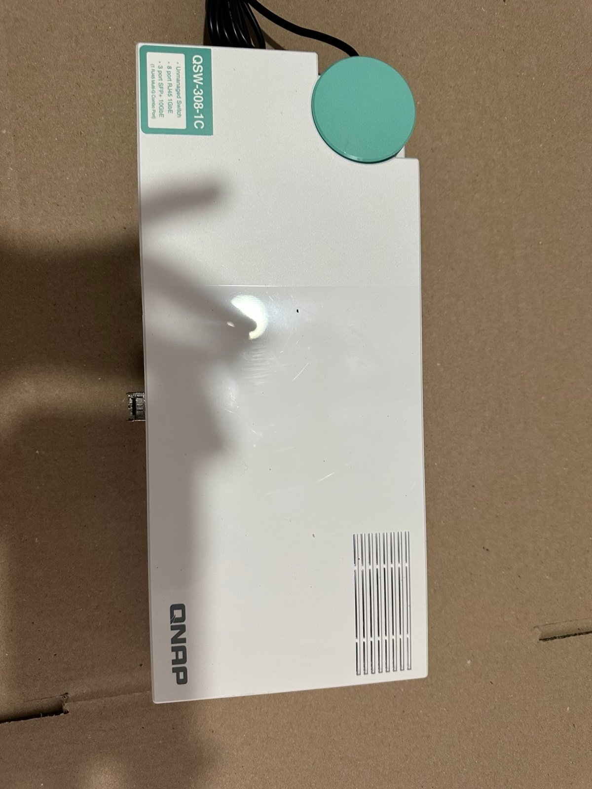 Qnap QSW-308-1C 10GBE Switch with 3 port 10G SFP+