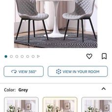 Kidol & Shelldner modern dining room chairs
