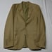 Claiborne 38R Khaki Birdseye 100% Cotton Mens Blazer Suit Jacket Sport Coat