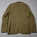Claiborne 38R Khaki Birdseye 100% Cotton Mens Blazer Suit Jacket Sport Coat