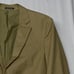 Claiborne 38R Khaki Birdseye 100% Cotton Mens Blazer Suit Jacket Sport Coat