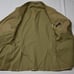 Claiborne 38R Khaki Birdseye 100% Cotton Mens Blazer Suit Jacket Sport Coat