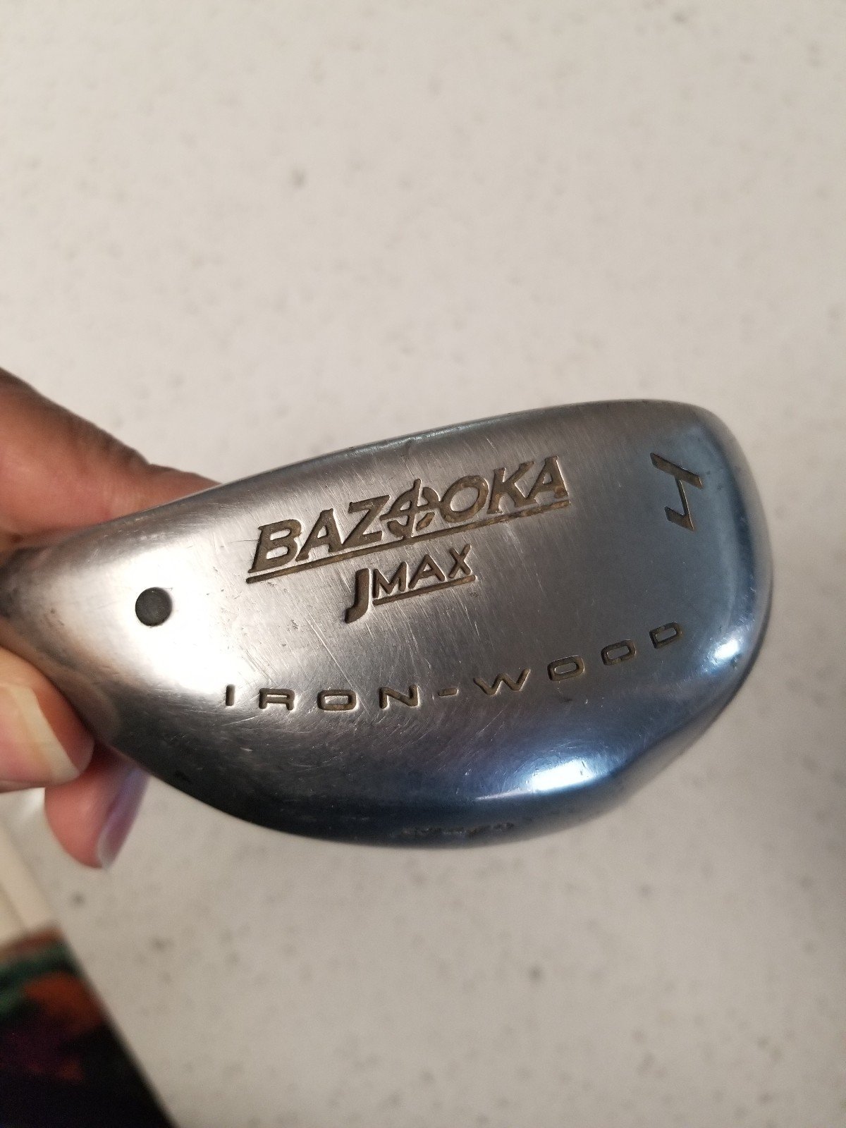 Tour Edge Golf BAZOOKA JMAX RH Iron-Wood 7 HYBRID. Reg Flex  Graphite