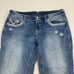 Vigoss The Chelsea Boyfriend Capri Ankle Length crop Jeans Size 11/12 Stretch