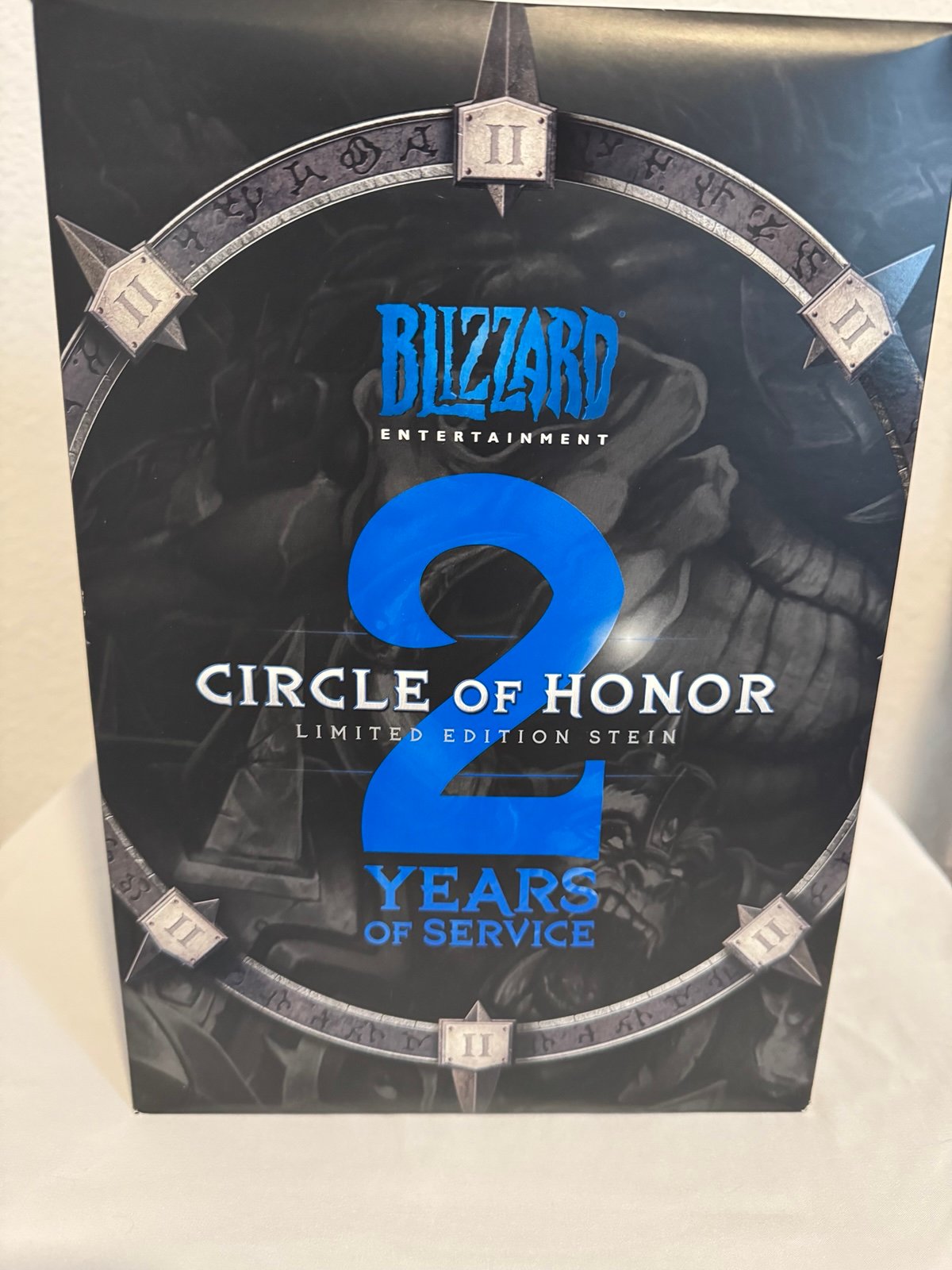 Blizzard Circle of Honor limited Edition Stein