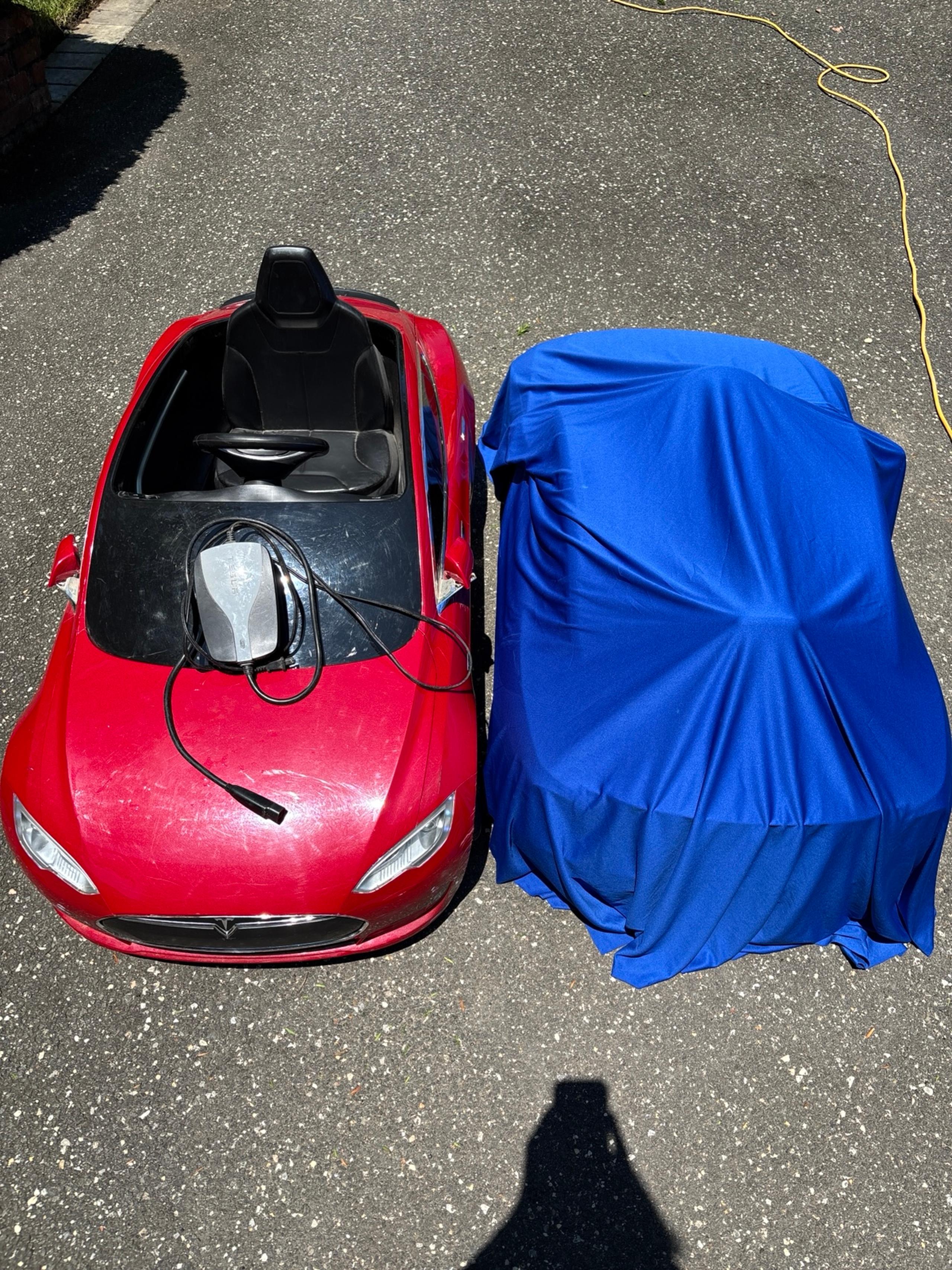 Minature electric powered teslas.