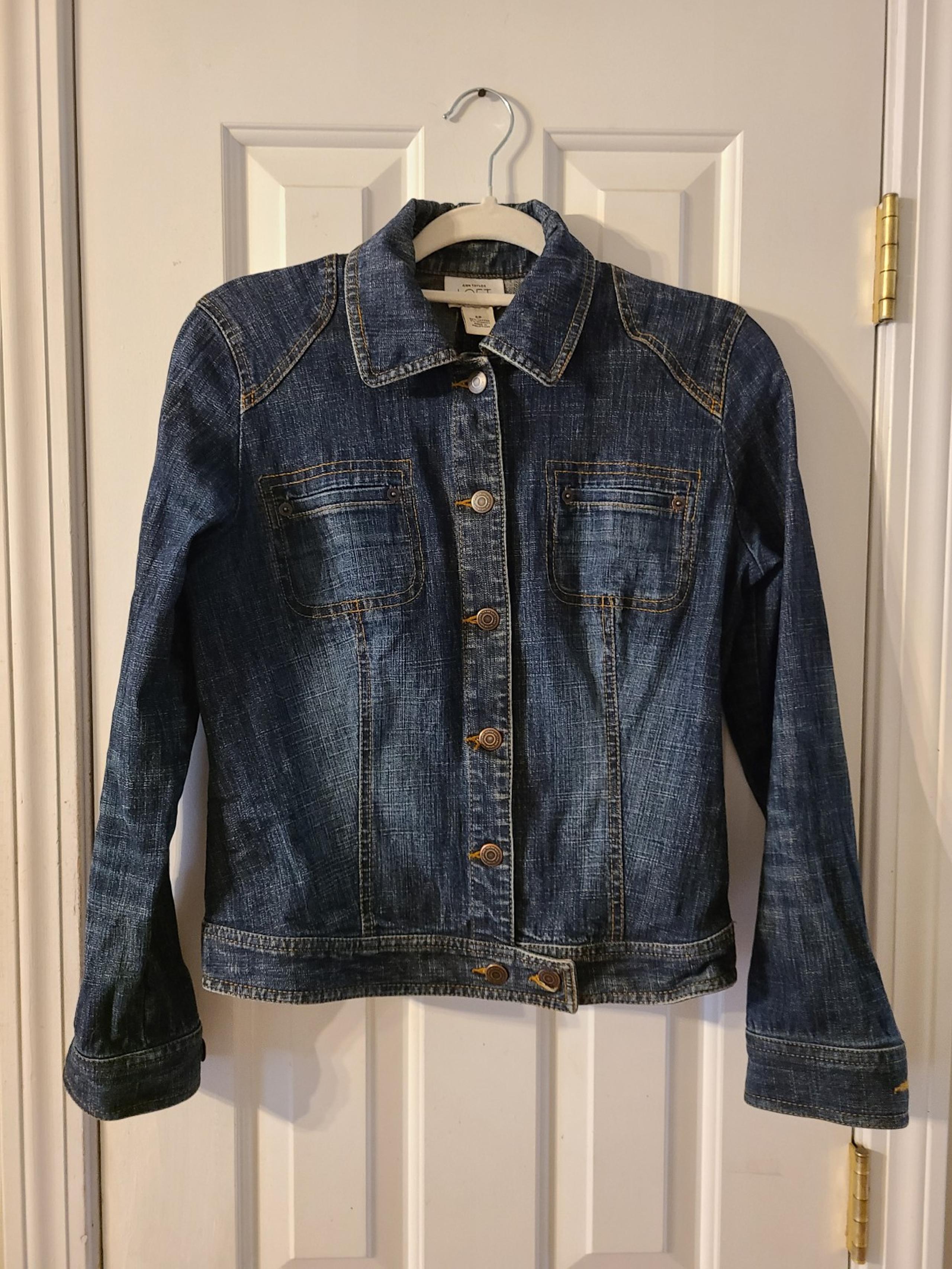 Ann Taylor LOFT Women's Petite Stretch Denim Jacket