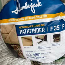 Slumberjack Pathffinder Sleeping Bag Camoflauge 35 Degrees Camping