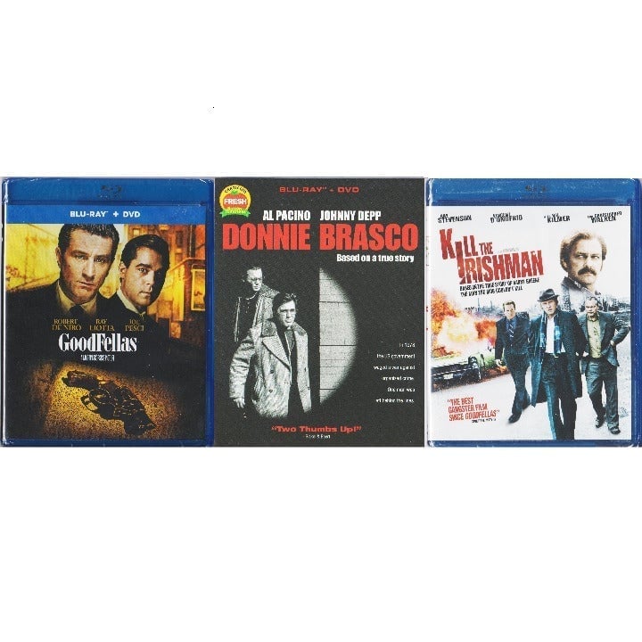 Mobbed Up 3 Blu ray Set Goodfellas / Donnie Brasco / Kill the Irishman