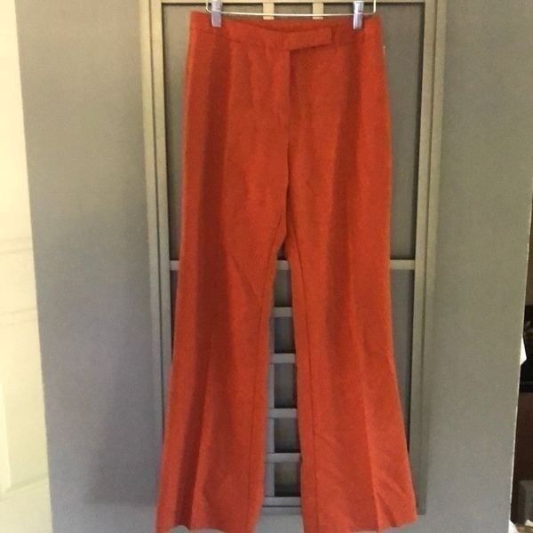 United colors of Benetton vintage rust colored pants slacks size 40 (0-2)