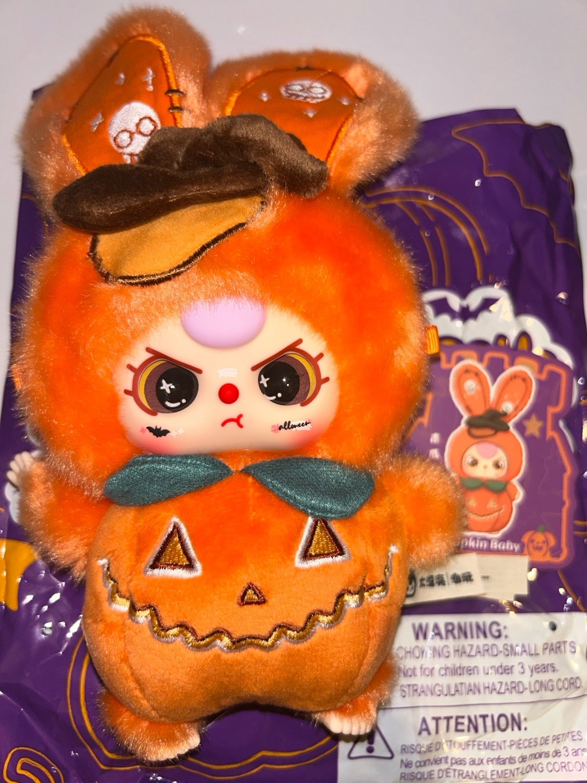 Baby Three 100% Halloween Castle Adventure Pumpkin Special Eyes
