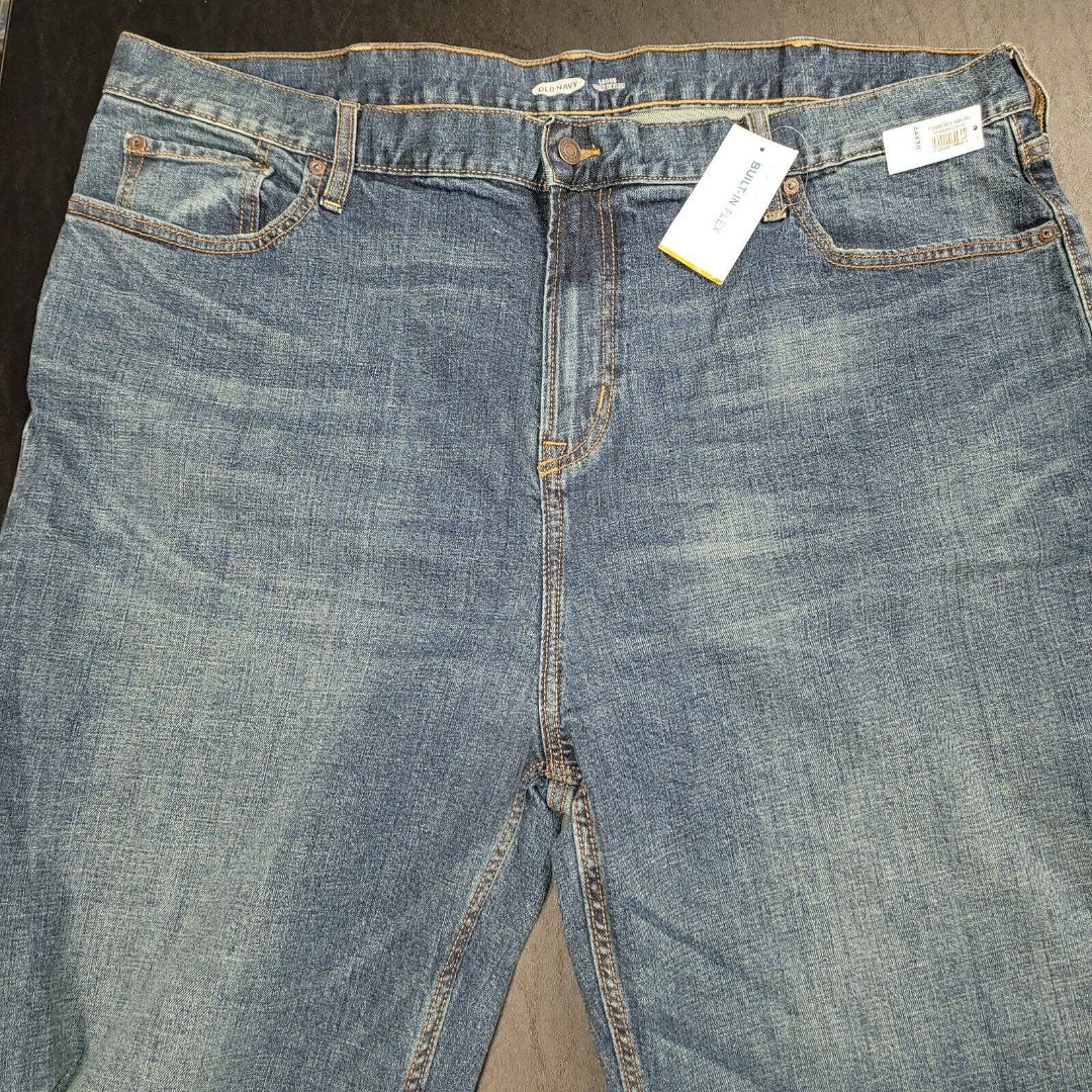 Old Navy Mens Jeans Loose Fit Built In Flex 44x30 NEW NWT